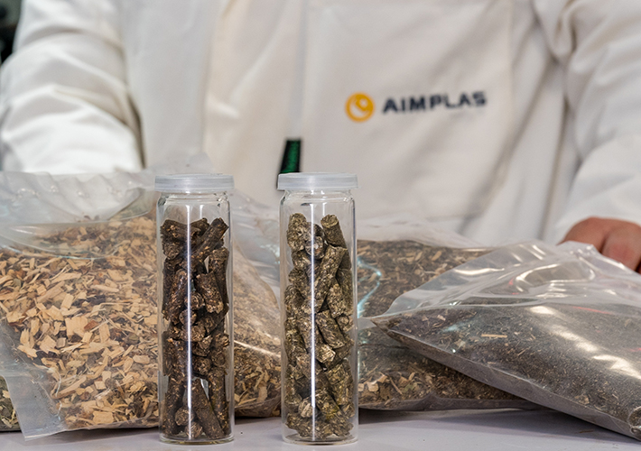 Foto BeonNAT demuestra el potencial de la biomasa cultivada para producir bioplásticos para cosméticos, biochar o lechos para mascotas.